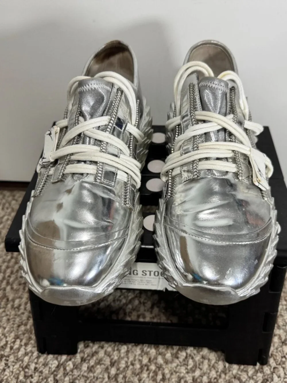 Giuseppe Zanotti bold futuristic